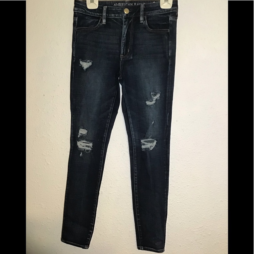American eagle hi rise jeggings size 8